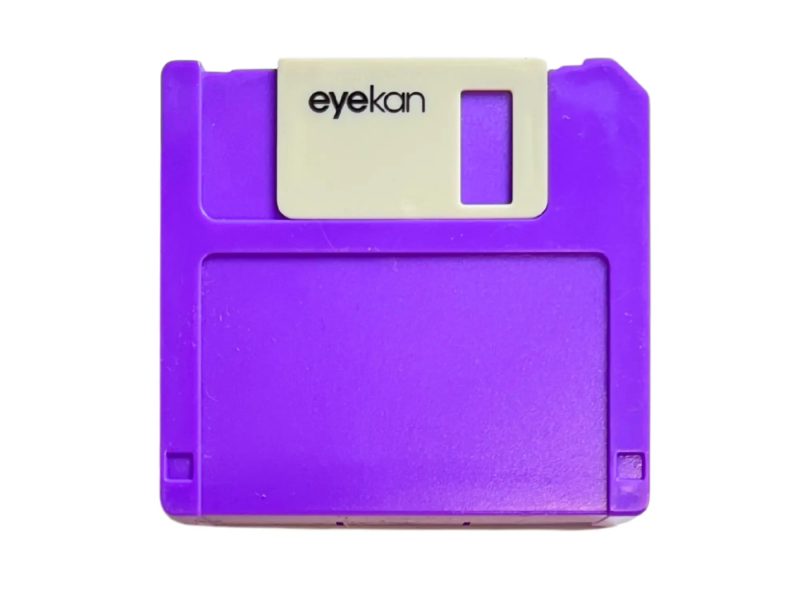 Suport lentile de contact, Culoare: violet