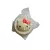 Suport lentile de contact cu figurină Hello Kitty, Culoare: alb