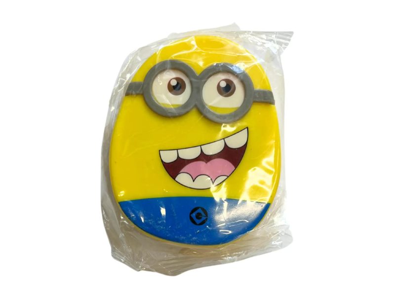 Suport lentile de contact cu figurine Minion, culoare: albastru