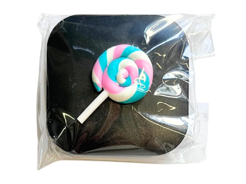 Suport lentile de contact pentru figurine Lollipop, Culoare: negru