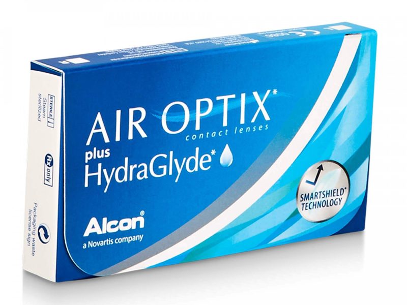 Air Optix Plus HydraGlyde (3 lentile)