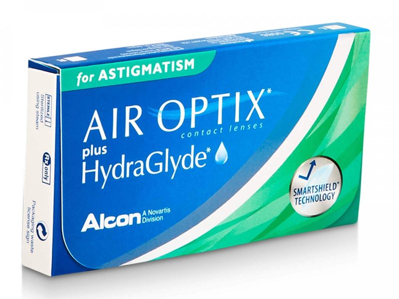 Air Optix Plus HydraGlyde for Astigmatism (6 lentile)