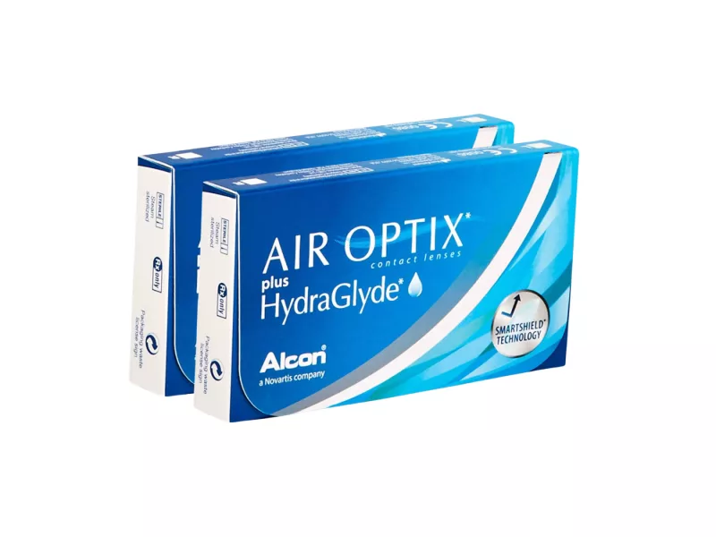 Air Optix Plus HydraGlyde (12 lentile)