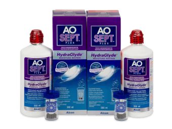 AoSept Plus with HydraGlyde (2 x 360 ml)
