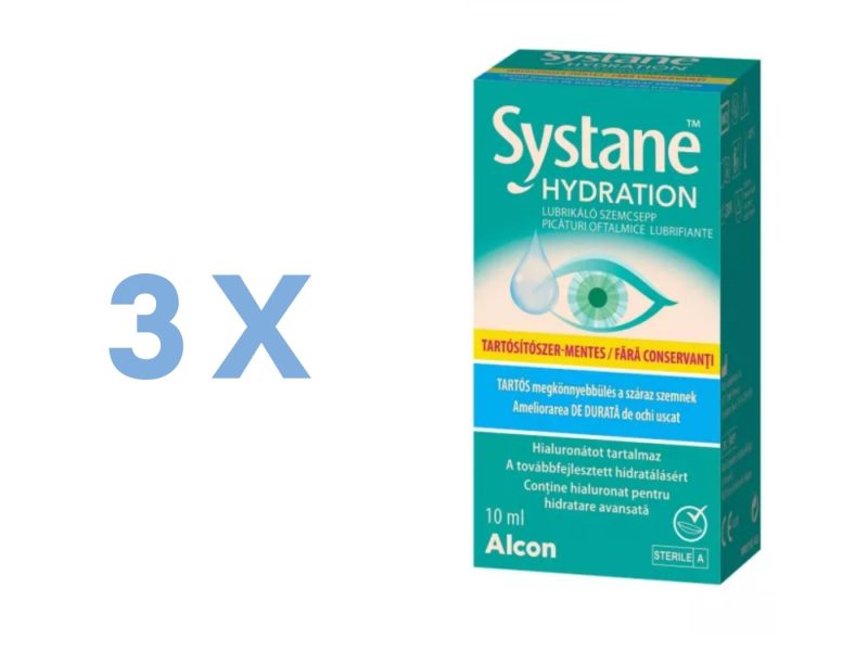 Systane Hydration Preservative-Free (3 x 10 ml)