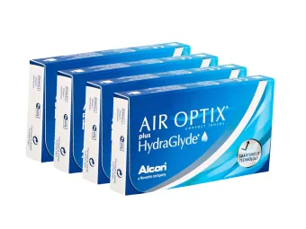 Air Optix Plus HydraGlyde (24 lentile)