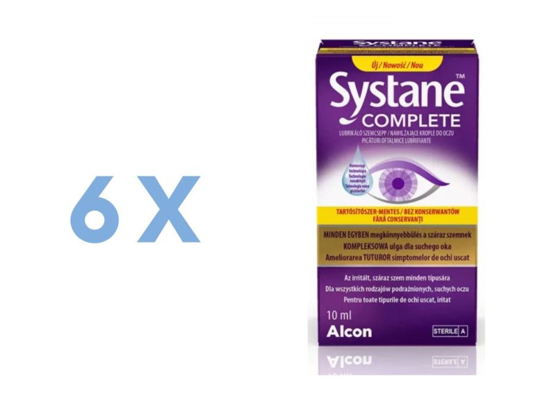 Systane Complete preservative free (6 x 10 ml)