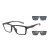 Emporio Armani Ochelari de Soare EA 4189U 50881W 55