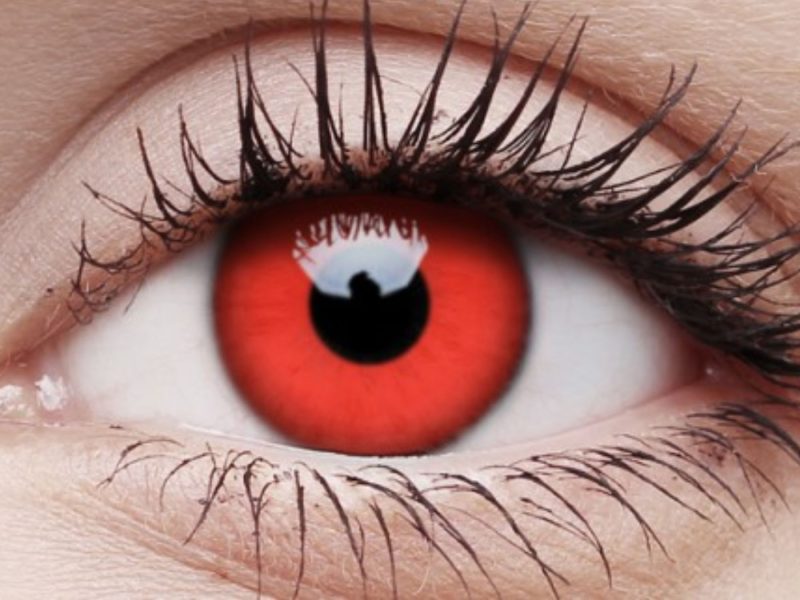 ColourVUE Crazy One-Day Red Devil (2 lentile)