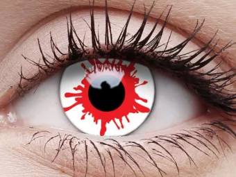 ColourVUE Crazy One-Day Wild Blood (2 lentile)