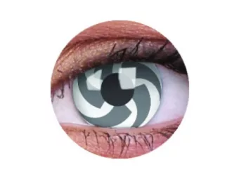   ColourVUE Crazy Blade (2 lentile), lentile de contact lunare - fără dioptrie