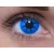 ColourVUE Crazy Blue Star (2 lentile), lentile de contact lunare - fără dioptrie