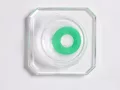 ColourVUE Crazy Emerald Green (2 lentile), lentile de contact lunare - fără dioptrie