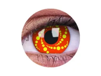   ColourVUE Crazy Energy (2 lentile), lentile de contact lunare - fără dioptrie