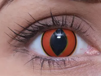   ColourVUE Crazy Mad Frog (2 lentile), lentile de contact lunare - fără dioptrie