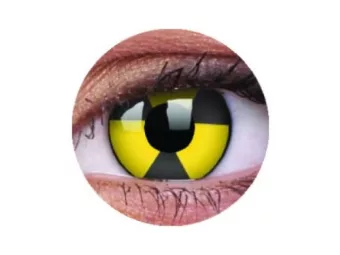   ColourVUE Crazy Radiate (2 lentile), lentile de contact lunare - fără dioptrie