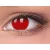 ColourVUE Crazy Red Screen (2 lentile), lentile de contact lunare - fără dioptrie