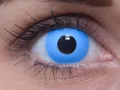ColourVUE Crazy Sky Blue (2 lentile), lentile de contact lunare - fără dioptrie