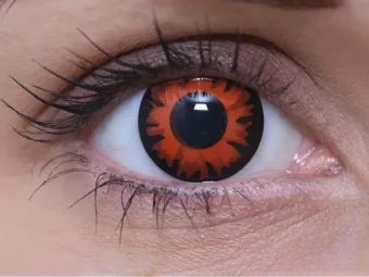   ColourVUE Crazy Volturi (2 lentile), lentile de contact lunare - fără dioptrie