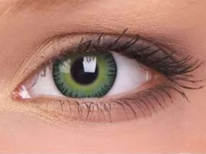 ColourVUE Fusion Yellow Green (2 lentile)