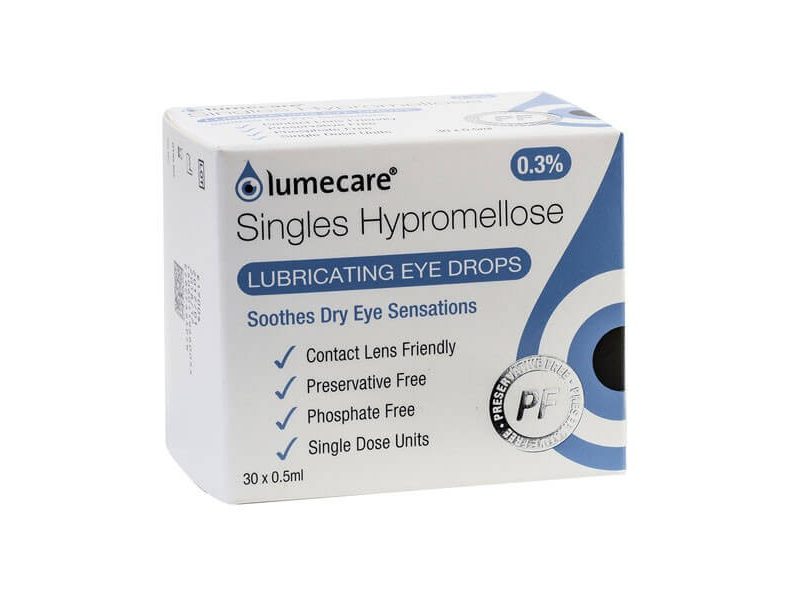 Lumecare Singles Hypromellose 0.3% (30 x 0.5 ml)