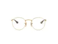Ray-Ban Round Metal Ochelari de Vedere RX 3447V 2500 53