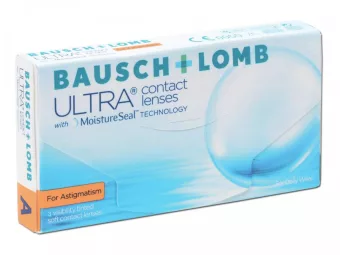   Bausch & Lomb Ultra with Moisture Seal for Astigmatism (3 lentile)