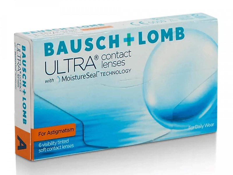 Bausch & Lomb Ultra with Moisture Seal for Astigmatism (6 lentile)