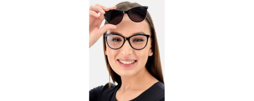 Ochelari de soare Polaroid clip-on