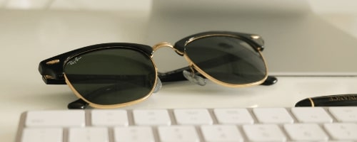 Ochelari de soare Ray-Ban Clubmaster