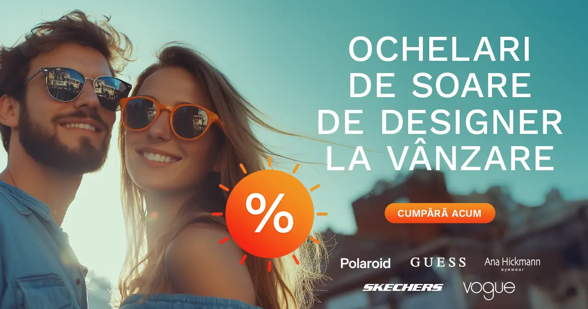 Reduceri de primăvară la ochelari de soare